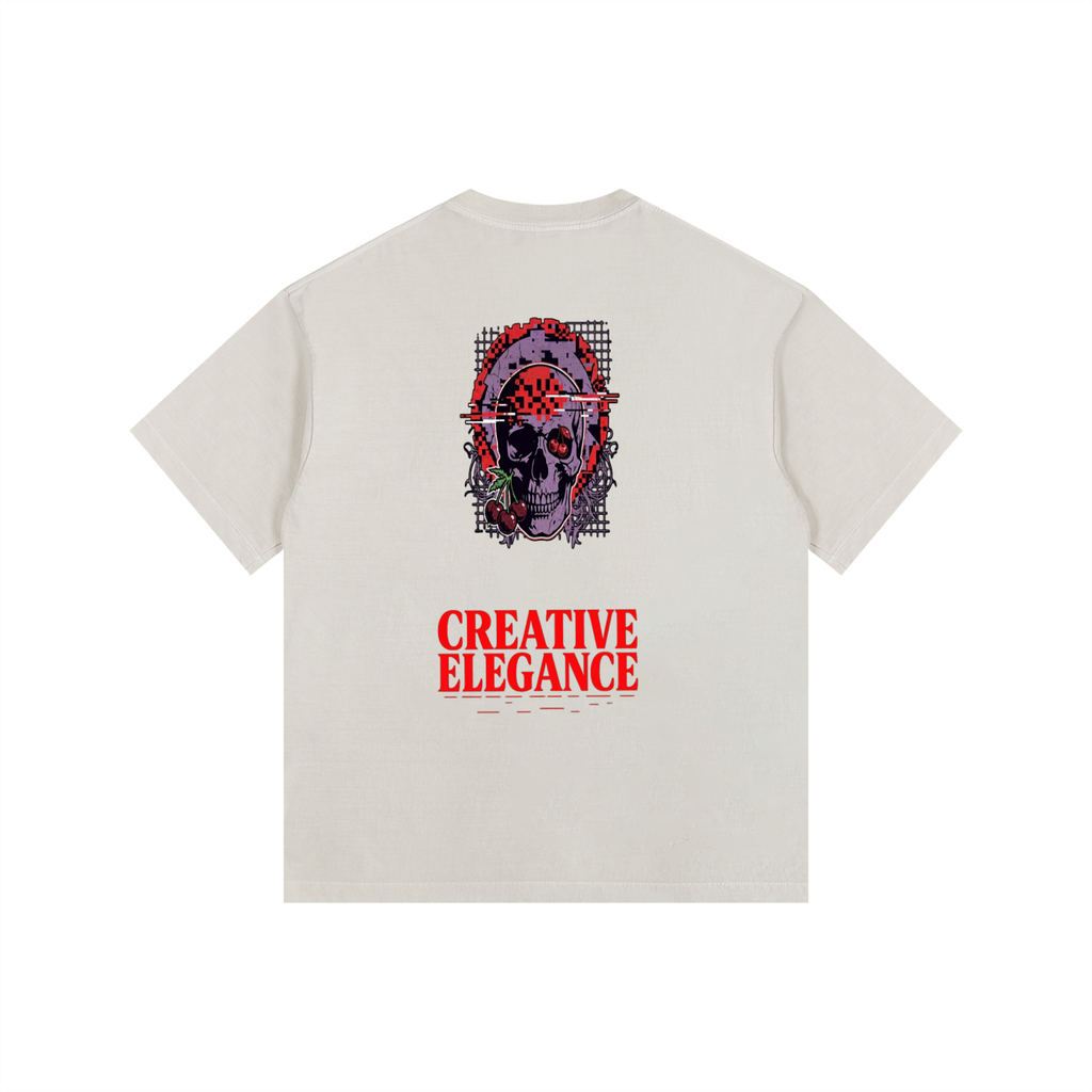Vintage Washed Oversized Cotton T-Shirt