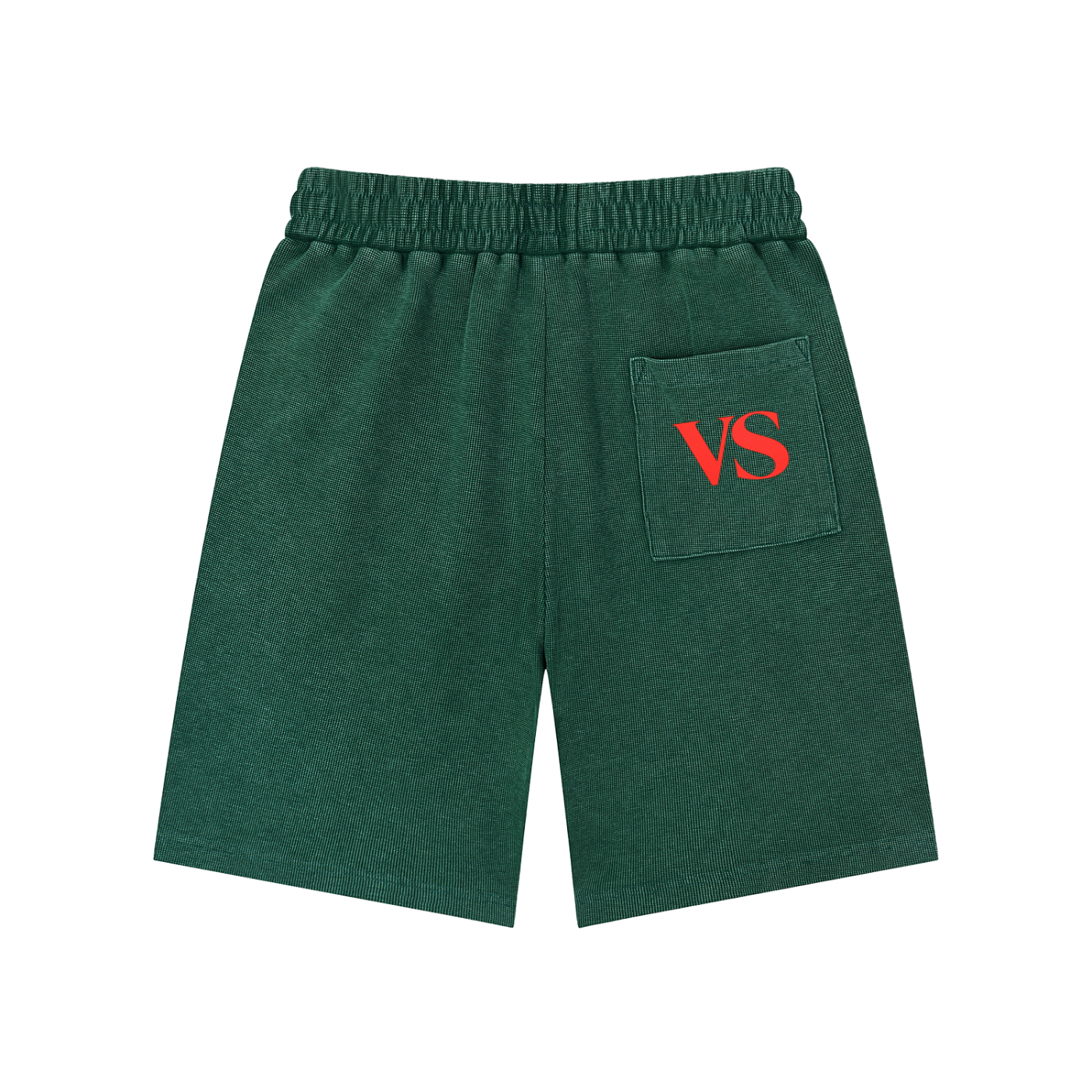 Mineral Wash Waffle Knit Shorts