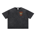 Mineral Wash Boxy Cotton T-Shirt