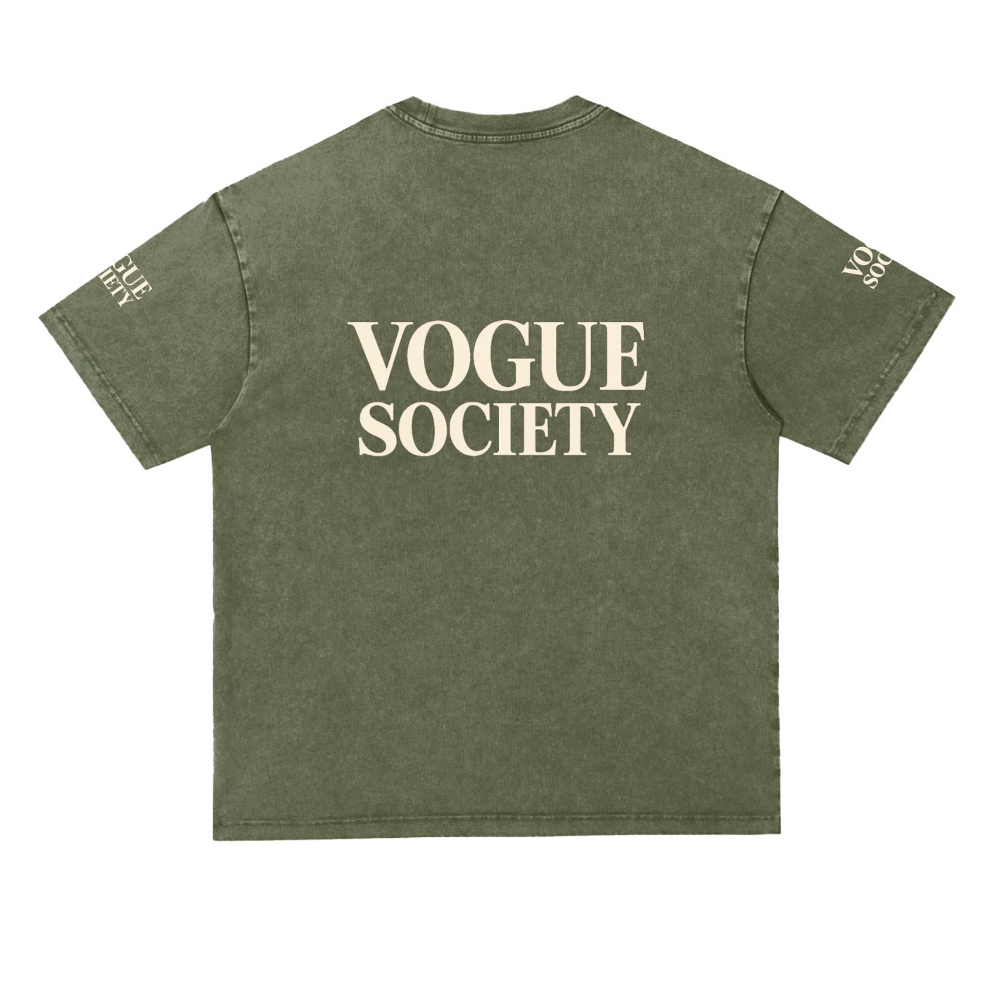 Snow Washed Heavyweight Oversize T-Shirt