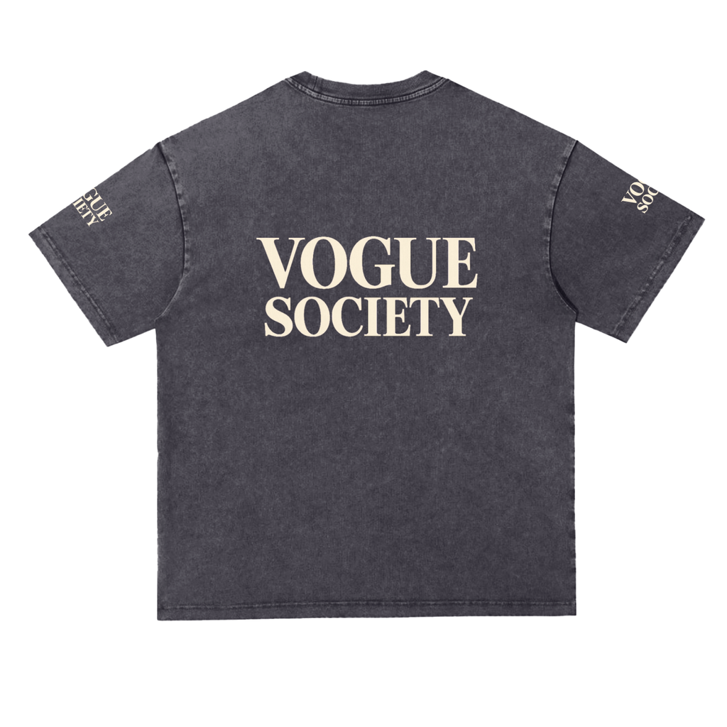 Snow Washed Heavyweight Oversize T-Shirt