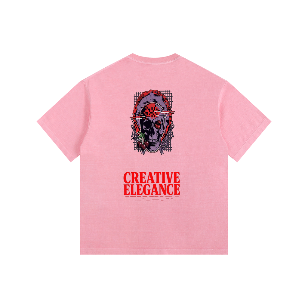 Vintage Washed Oversized Cotton T-Shirt