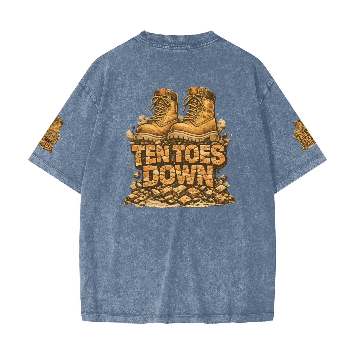 Heavyweight Snow Washed T-Shirt