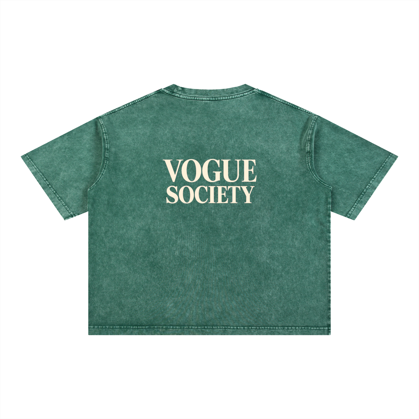 Mineral Wash Boxy Cotton T-Shirt