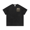 Mineral Wash Waffle Knit T-Shirt