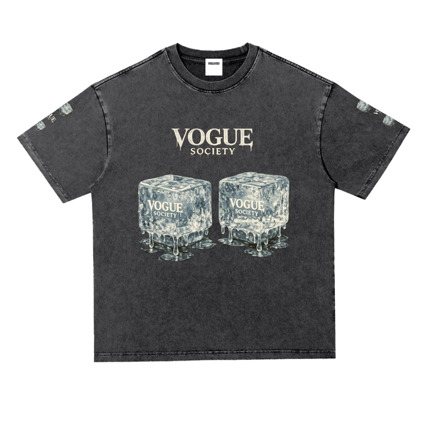 Snow Washed Heavyweight Oversize T-Shirt