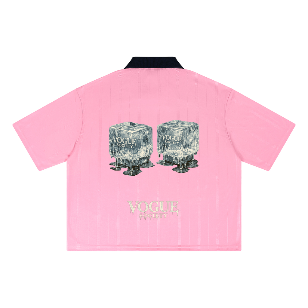 Unisex Striped Boxy Soccer Jersey