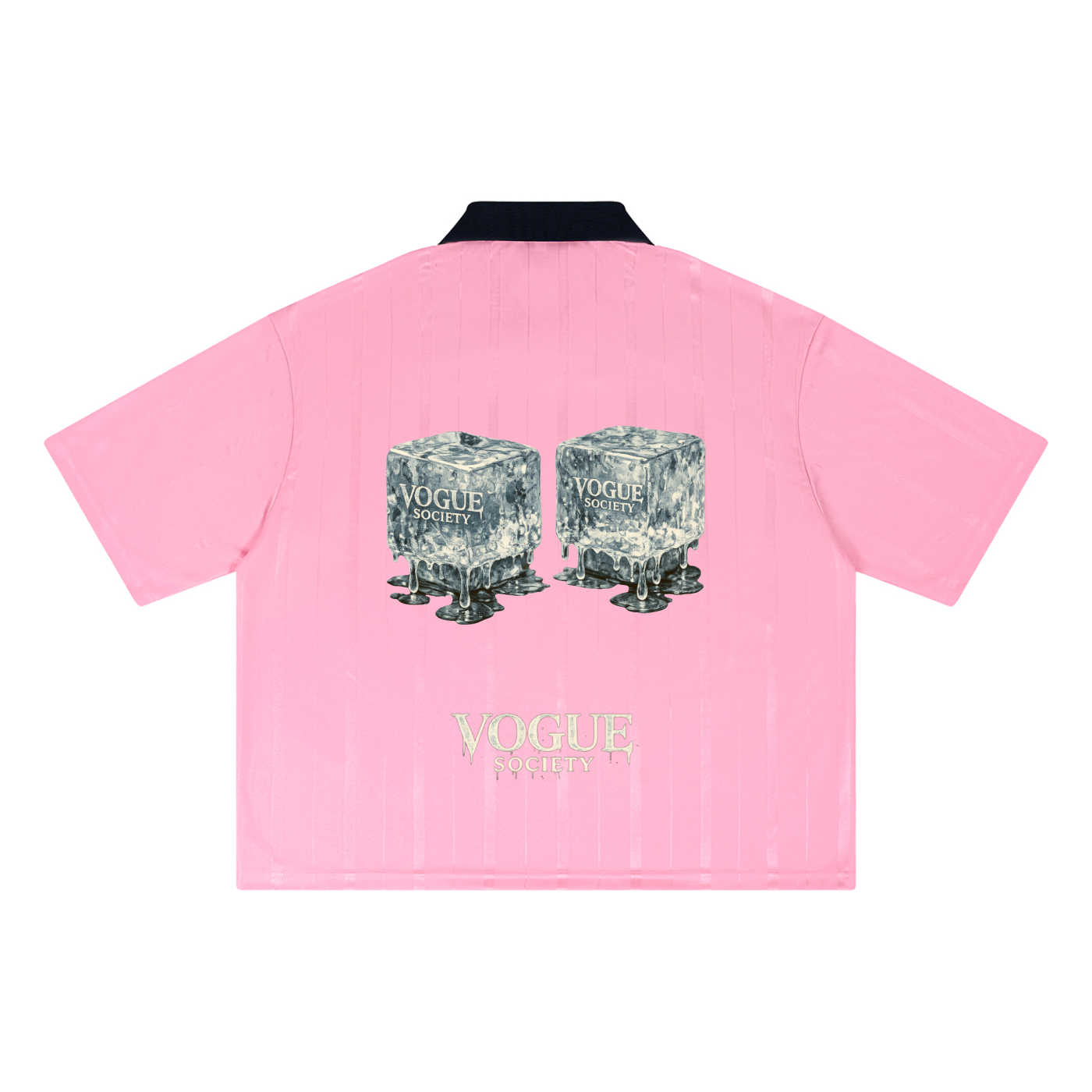 Unisex Striped Boxy Soccer Jersey