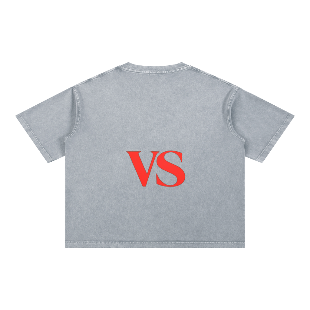 Mineral Wash Boxy Cotton T-Shirt