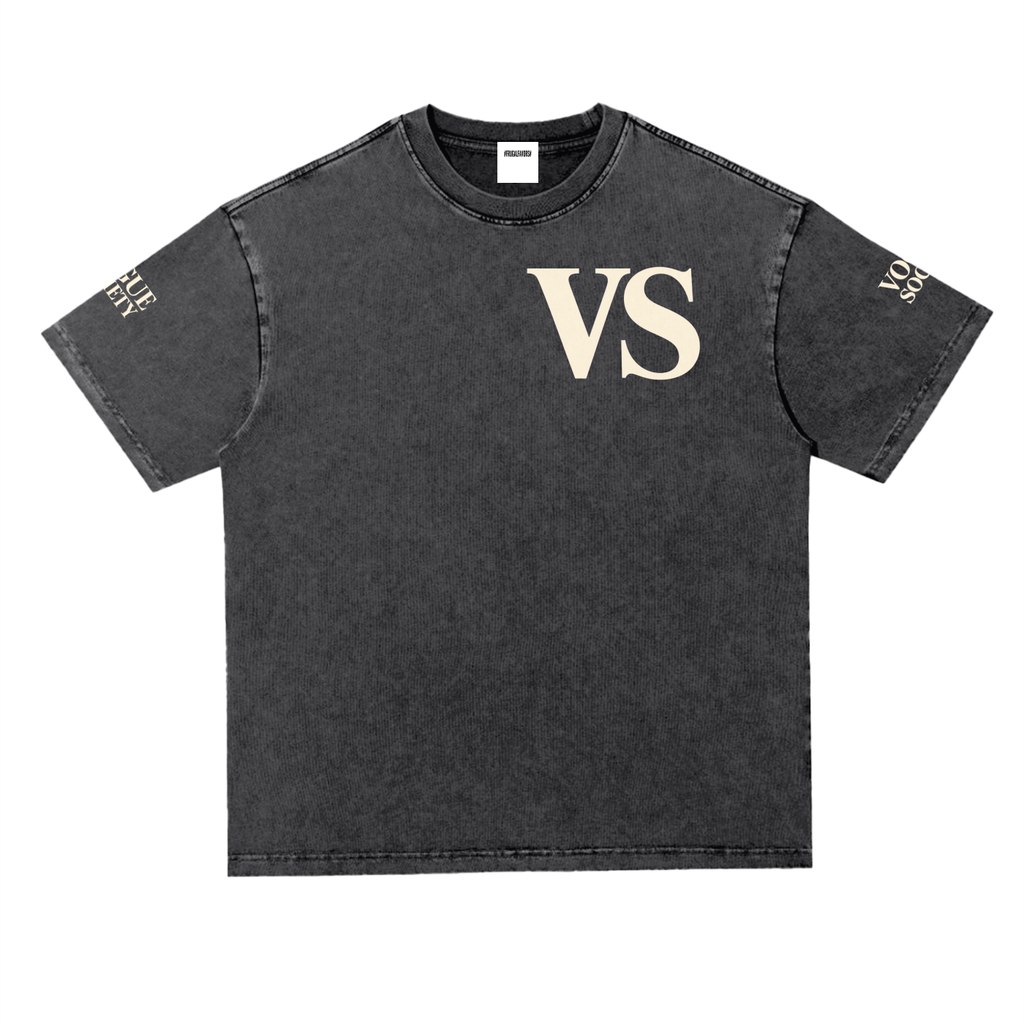 Snow Washed Heavyweight Oversize T-Shirt