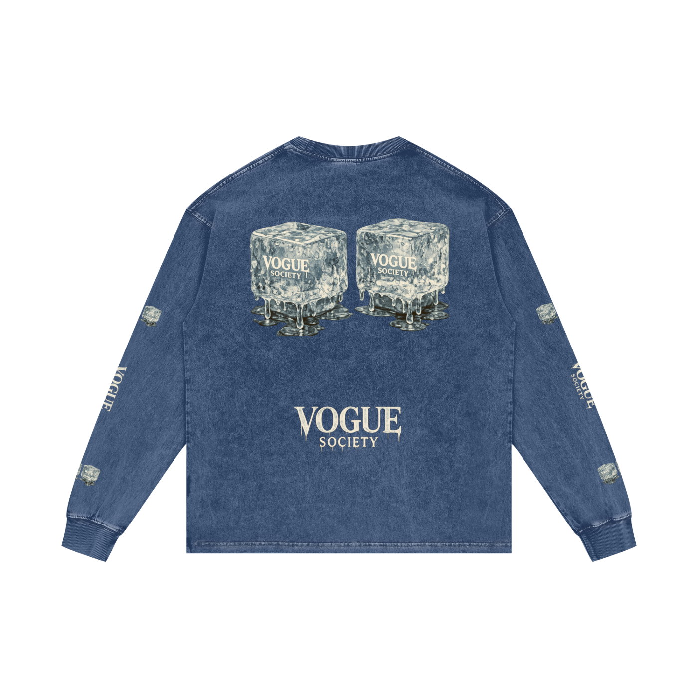 Acid Wash Oversize Long Sleeve T-Shirt (Copy)