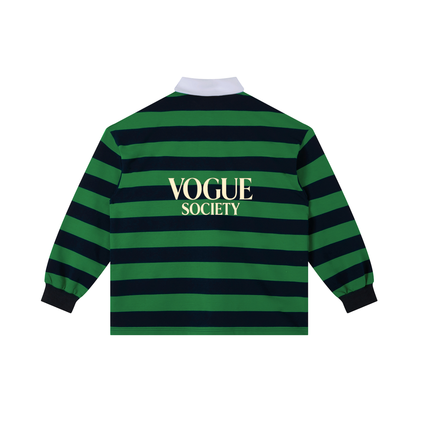 Color Block Stripe Polo Shirt