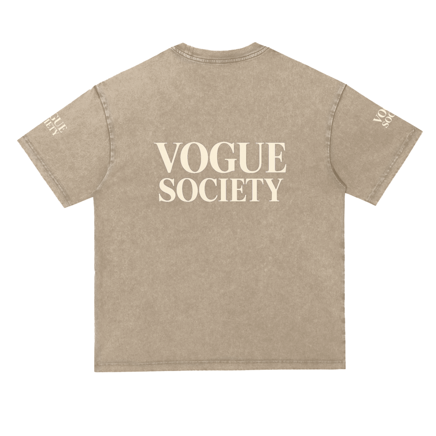 Snow Washed Heavyweight Oversize T-Shirt