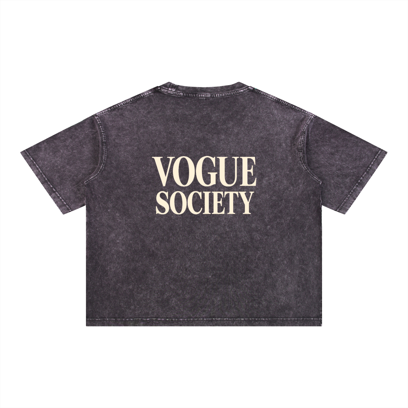 Mineral Wash Boxy Cotton T-Shirt