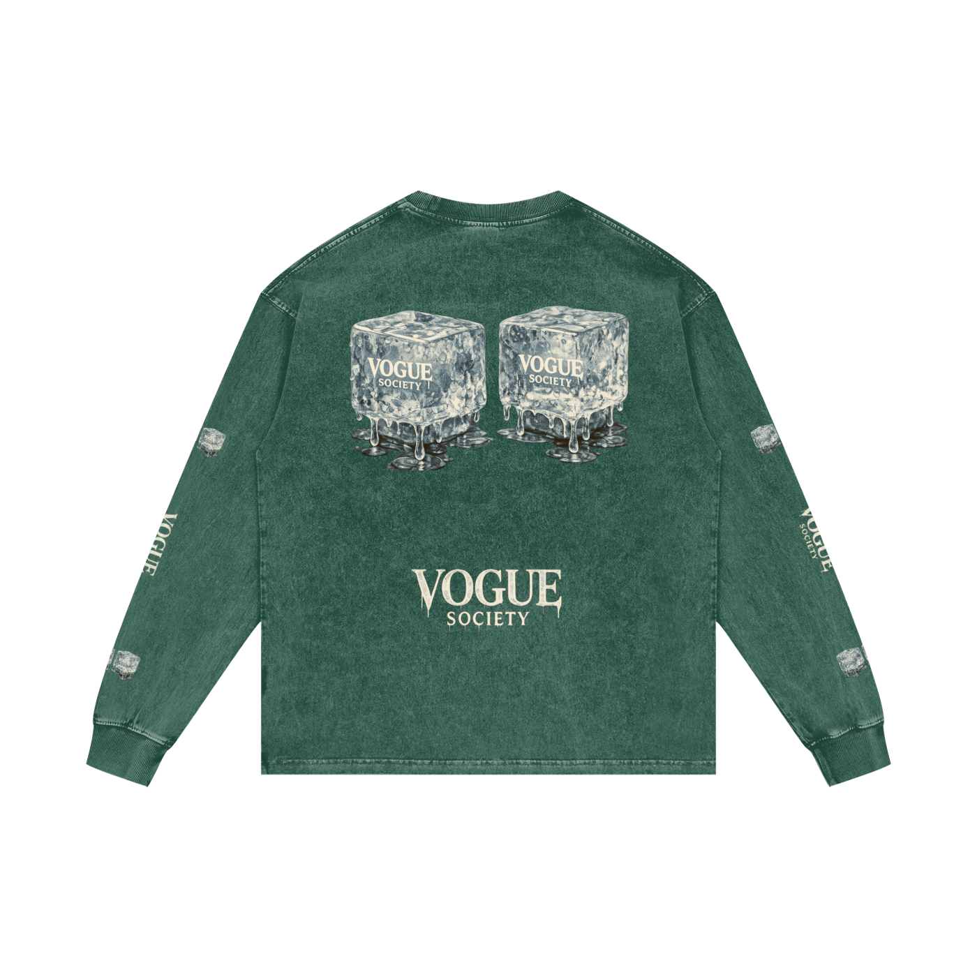 Acid Wash Oversize Long Sleeve T-Shirt (Copy)