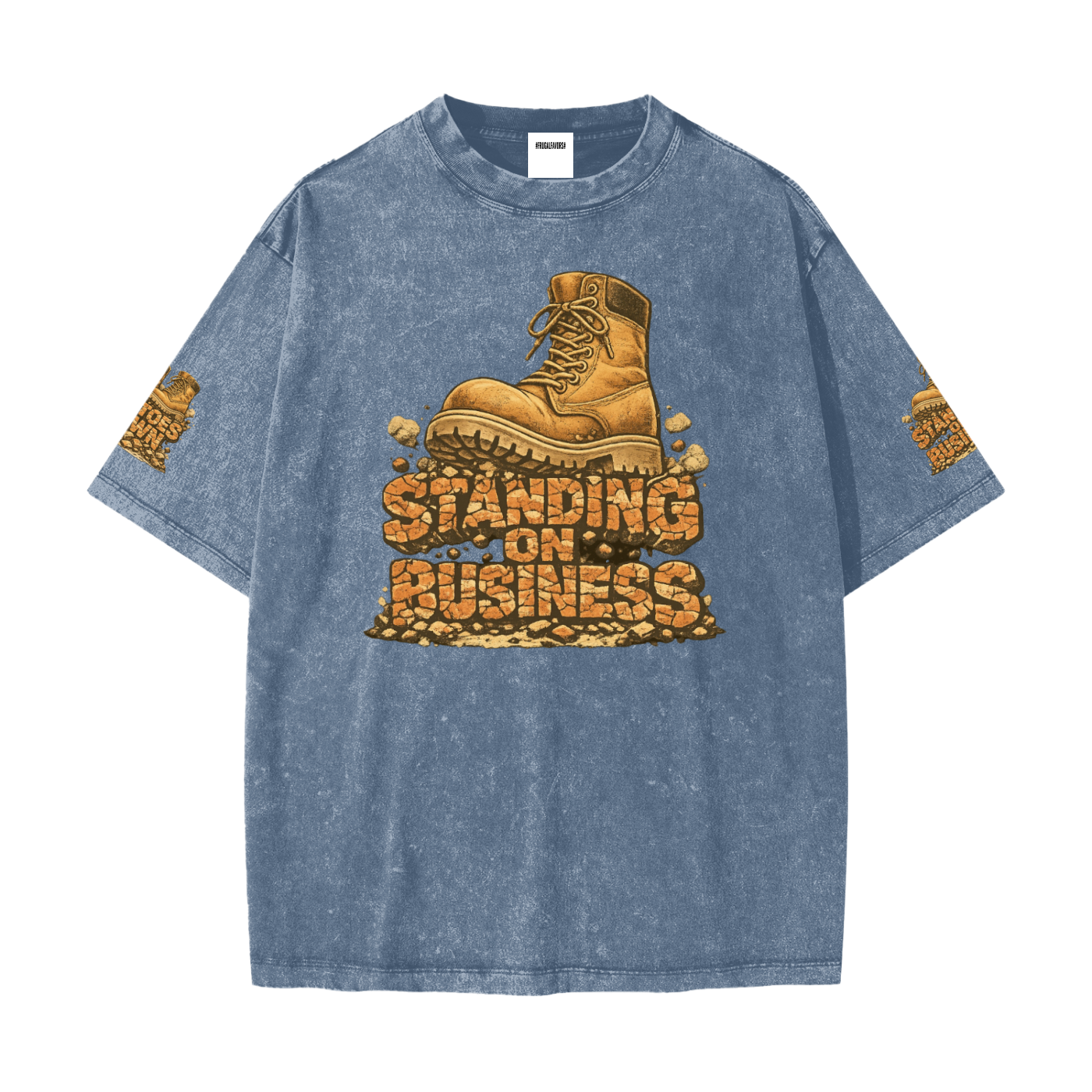 Heavyweight Snow Washed T-Shirt