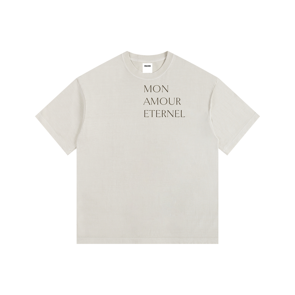 Vintage Washed Oversized Cotton T-Shirt