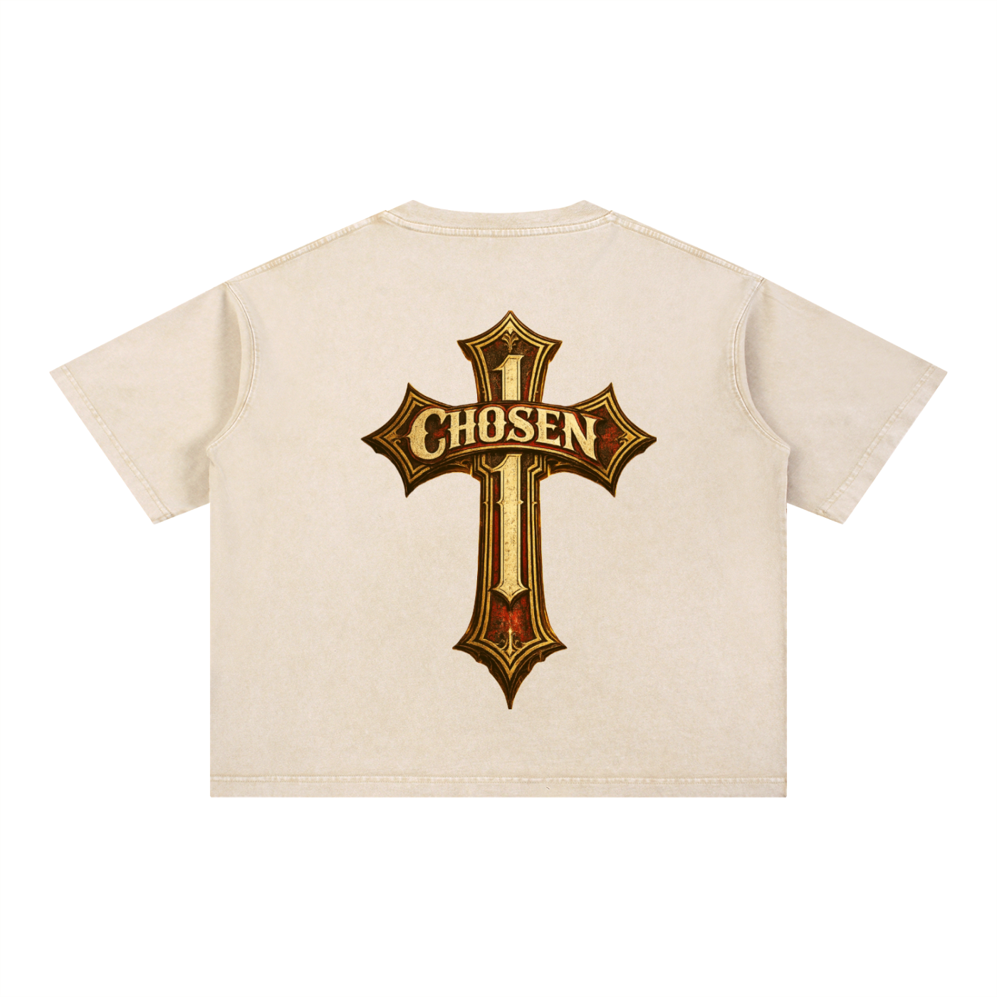 Mineral Wash Boxy Cotton T-Shirt