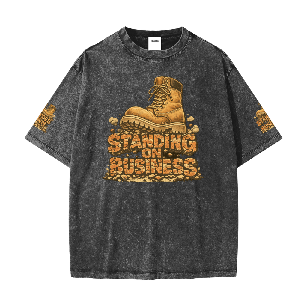Heavyweight Snow Washed T-Shirt