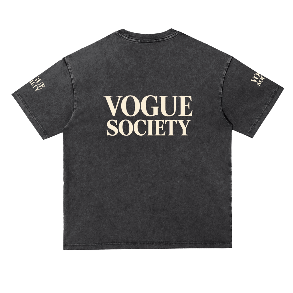 Snow Washed Heavyweight Oversize T-Shirt