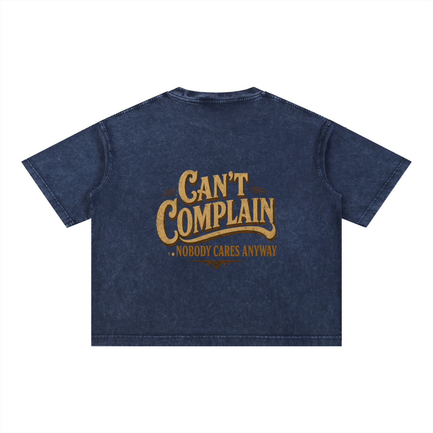 Mineral Wash Boxy Cotton T-Shirt