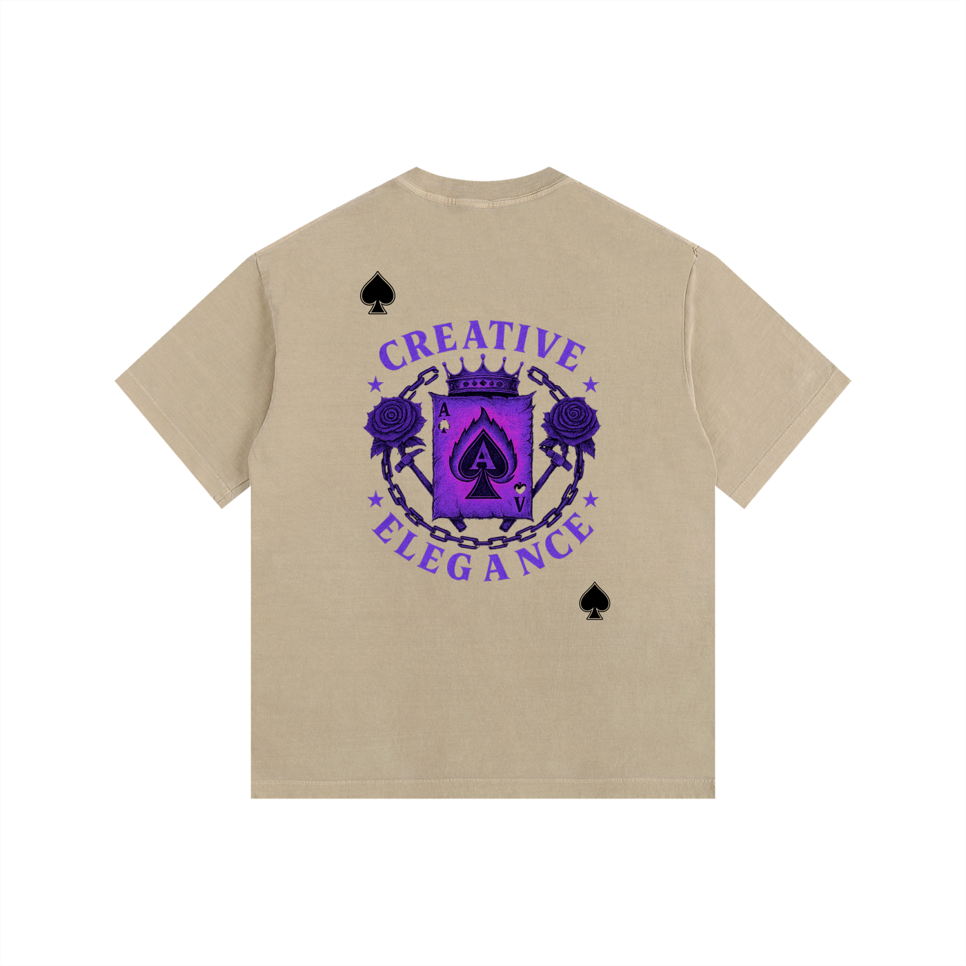 Vintage Washed Oversized Cotton T-Shirt