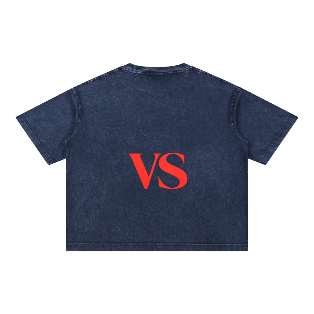 Mineral Wash Boxy Cotton T-Shirt