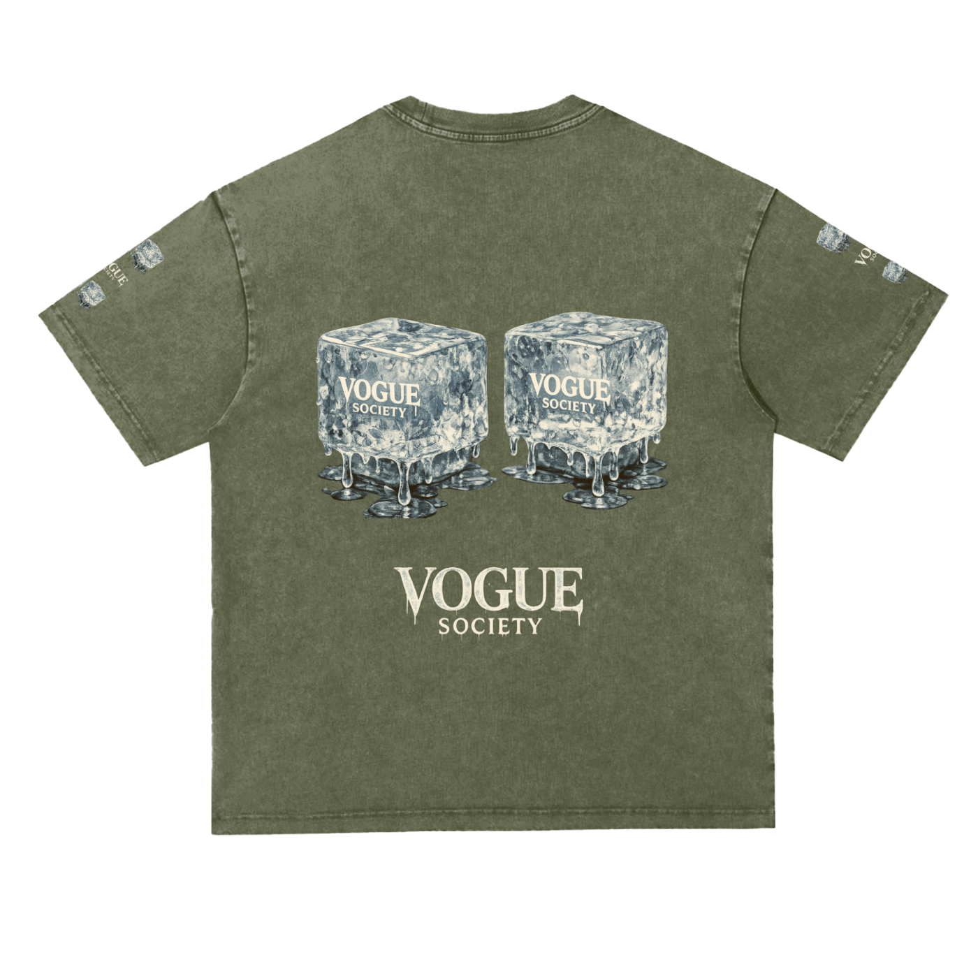Snow Washed Heavyweight Oversize T-Shirt