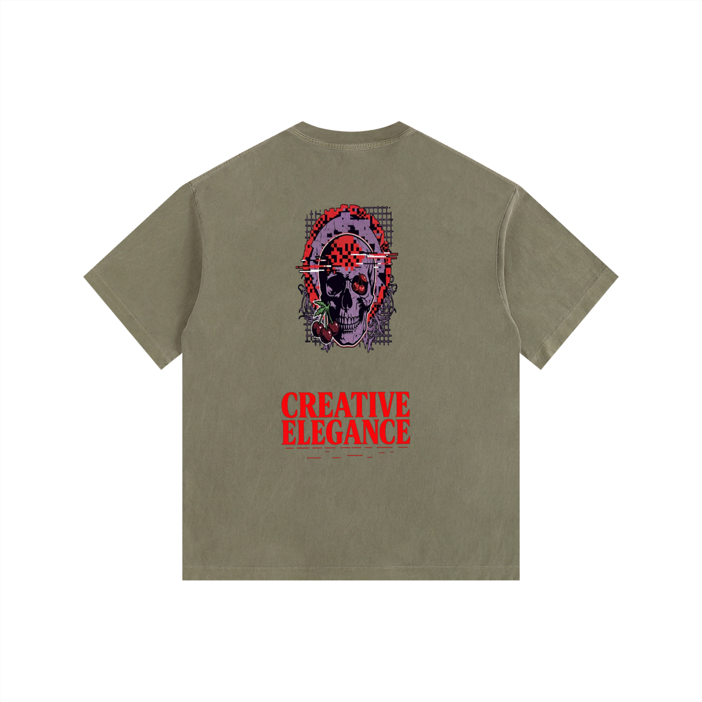 Vintage Washed Oversized Cotton T-Shirt