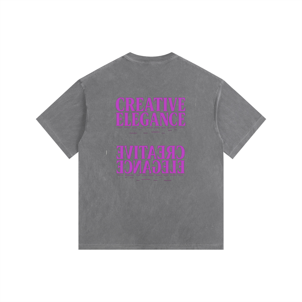 Vintage Washed Oversized Cotton T-Shirt