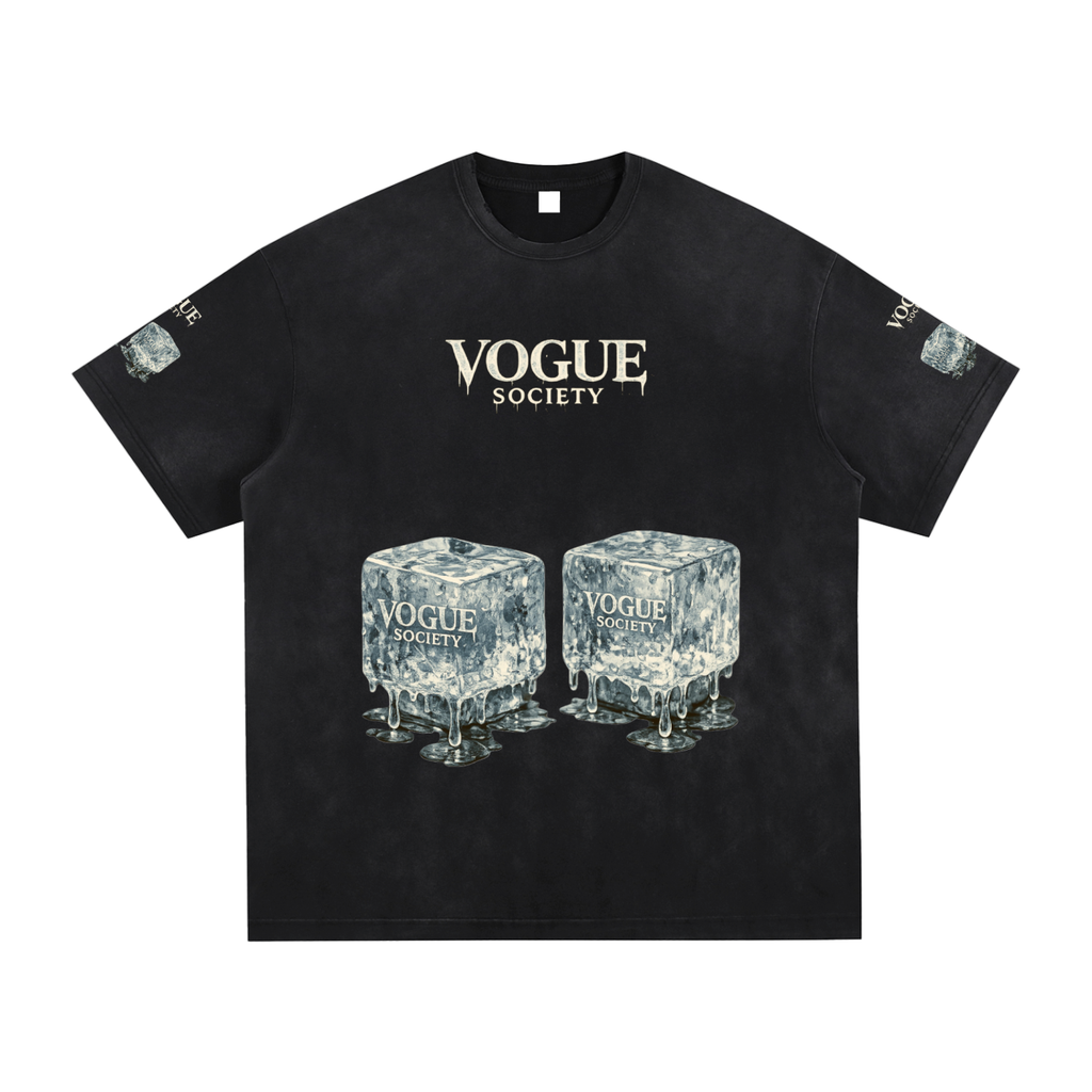 Vintage Washed Hand-Frayed T-Shirt