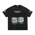 Vintage Washed Hand-Frayed T-Shirt