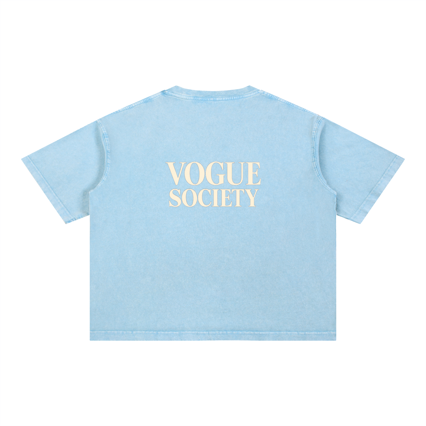 Mineral Wash Boxy Cotton T-Shirt