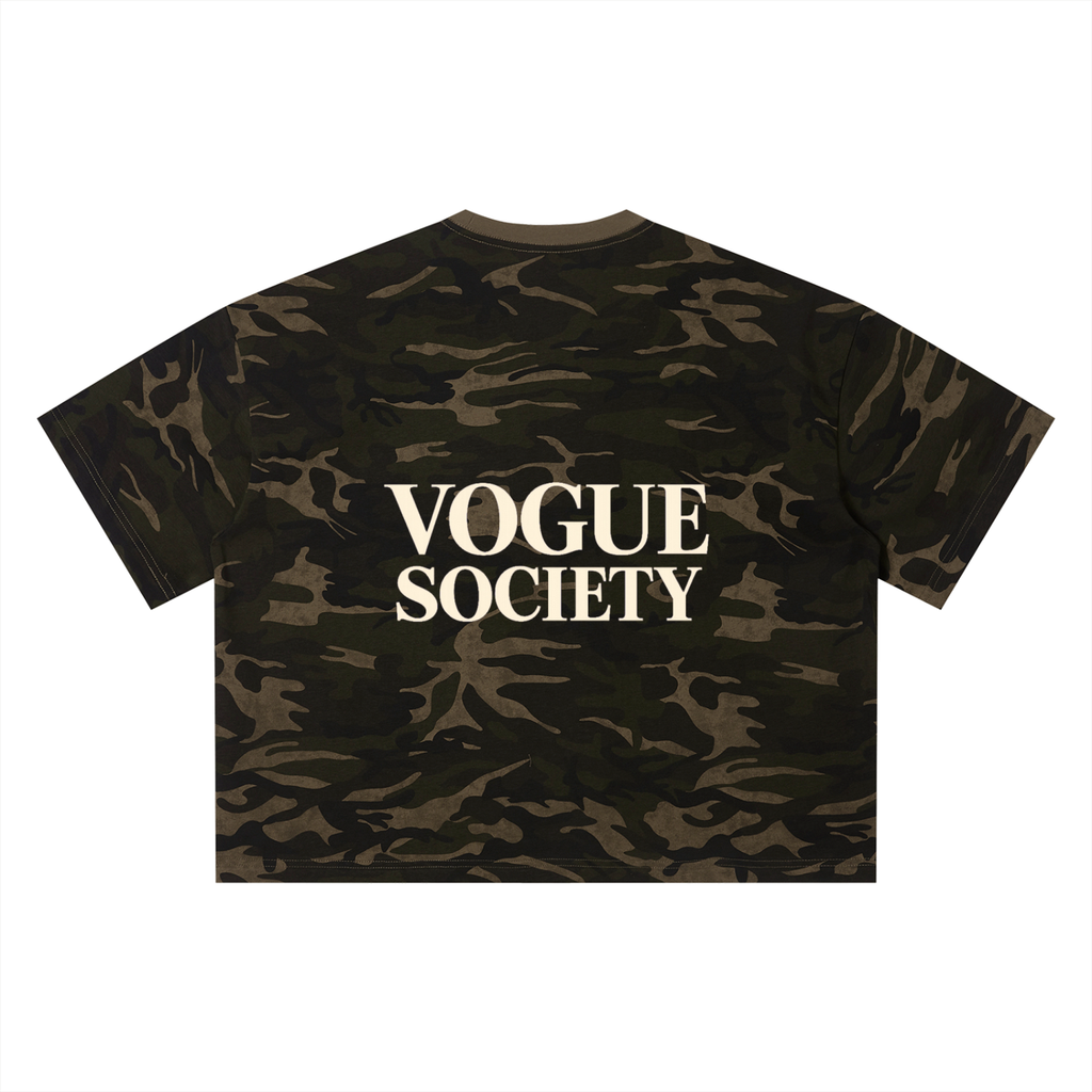 Unisex Camo Boxy T-Shirt