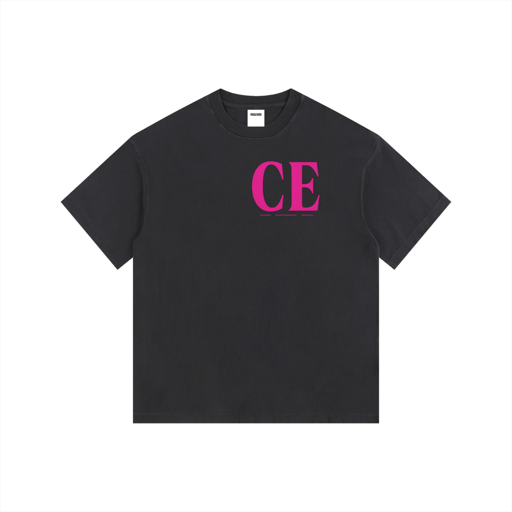 Vintage Washed Oversized Cotton T-Shirt