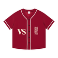 Contrast Piped Button-Up Jersey