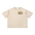 Mineral Wash Boxy Cotton T-Shirt