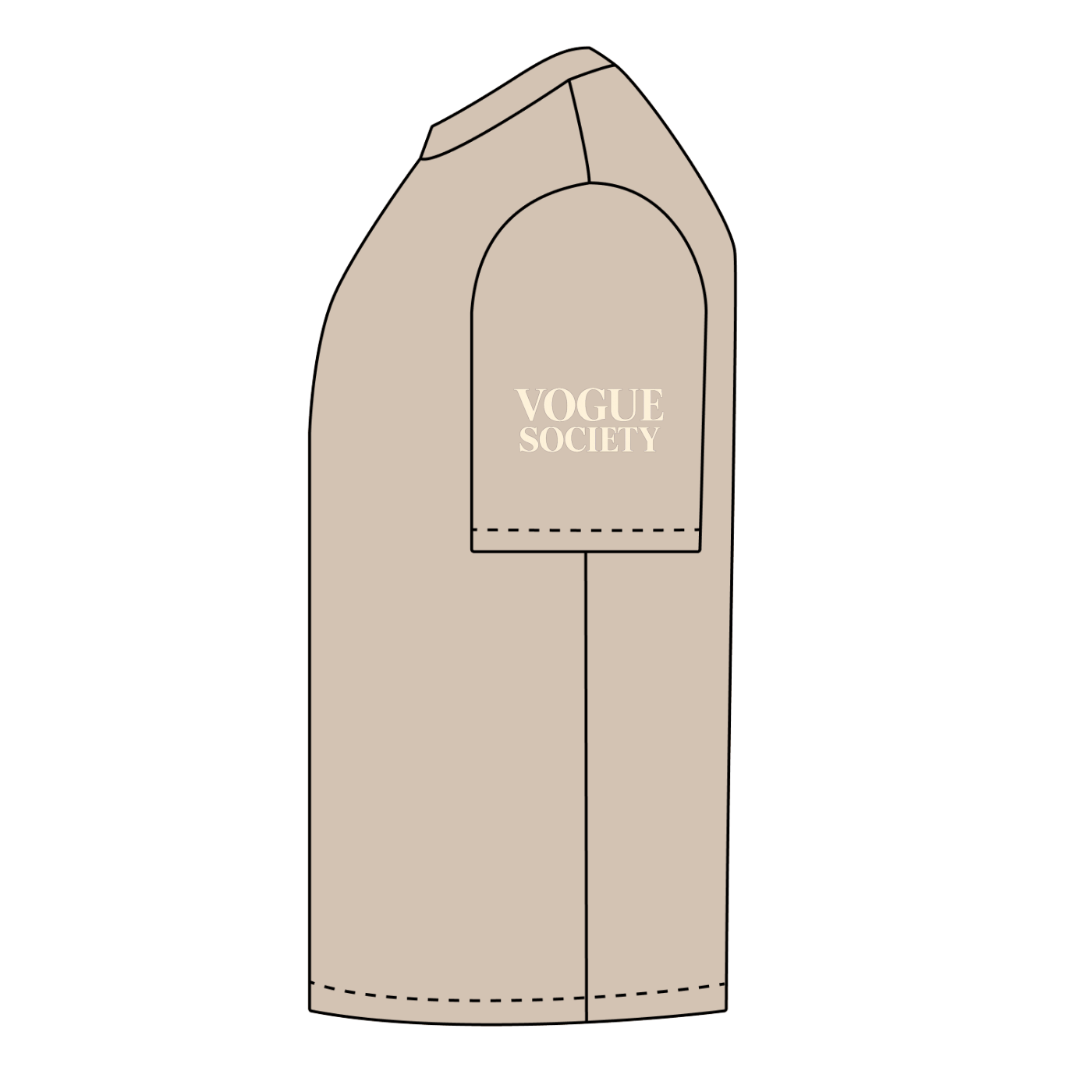 Snow Washed Heavyweight Oversize T-Shirt