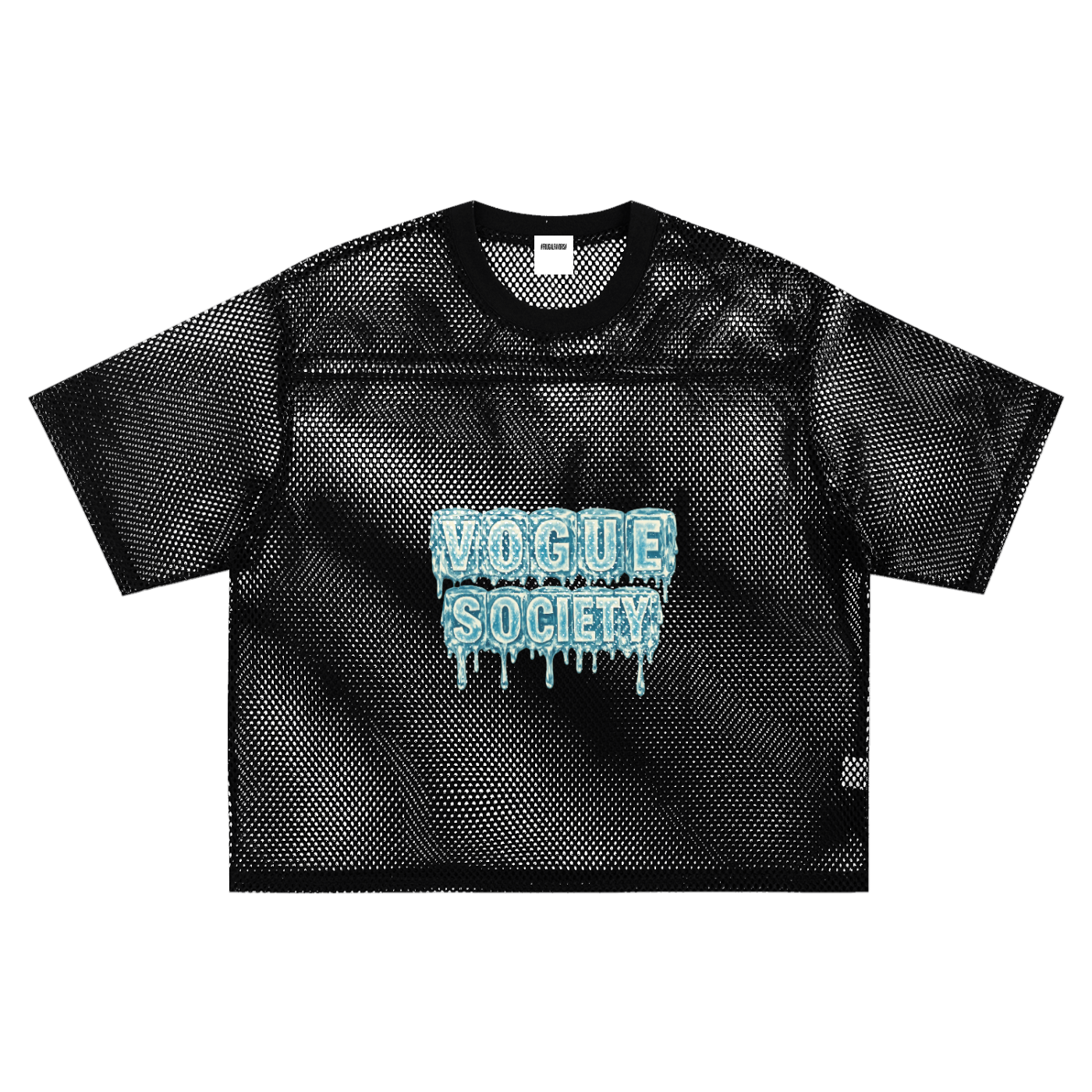 See-through Boxy Net T-Shirt