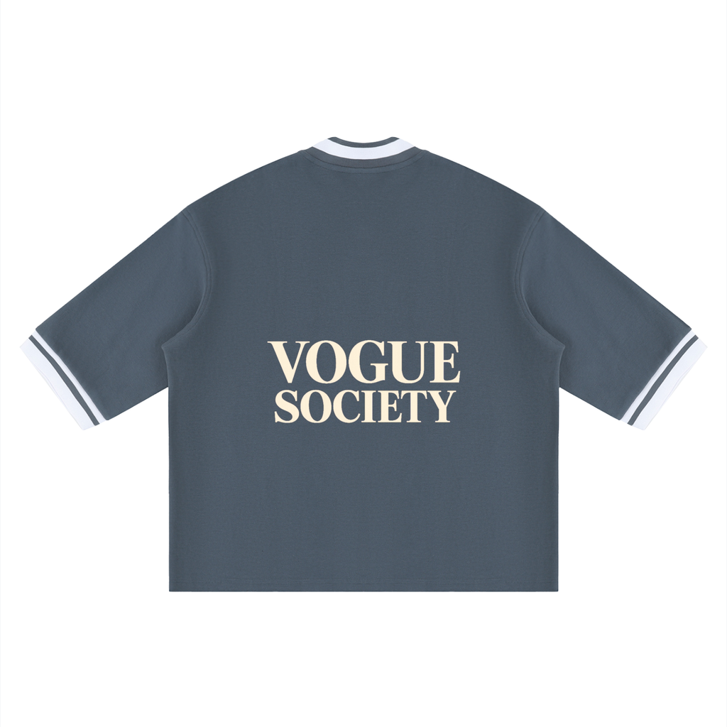 Unisex Boxy Heavyweight Baseball Jersey