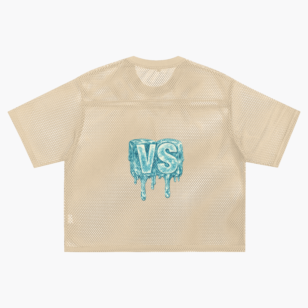 See-through Boxy Net T-Shirt
