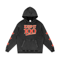 Snow Washed Loose Cotton Hoodie