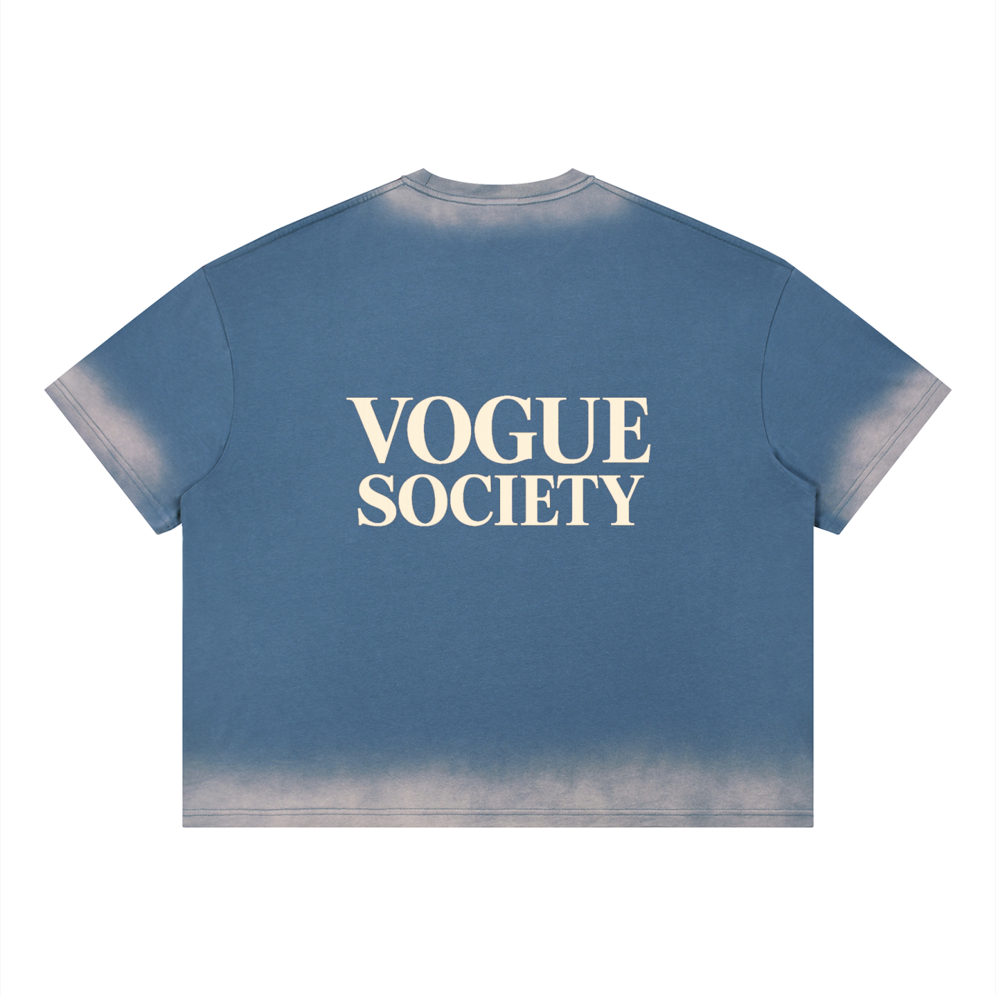 Unisex Boxy Sunfade Vintage Wash T-Shirt