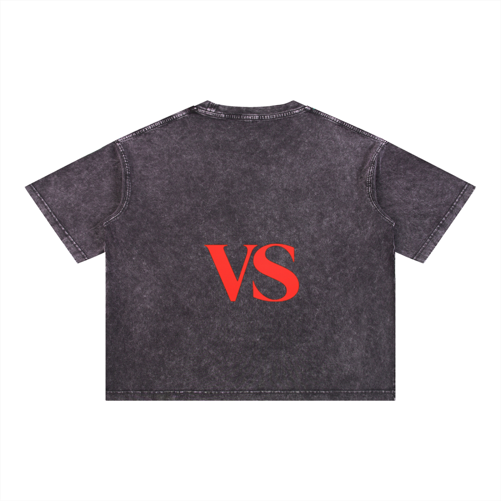 Mineral Wash Boxy Cotton T-Shirt