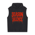 Snow Washed Sleeveless Hoodie