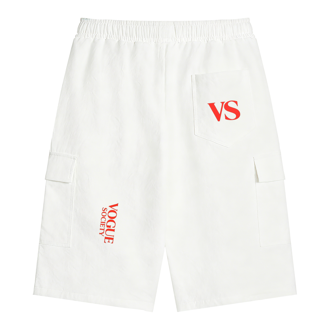 Unisex Drawstring Cargo Shorts