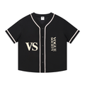 Contrast Piped Button-Up Jersey