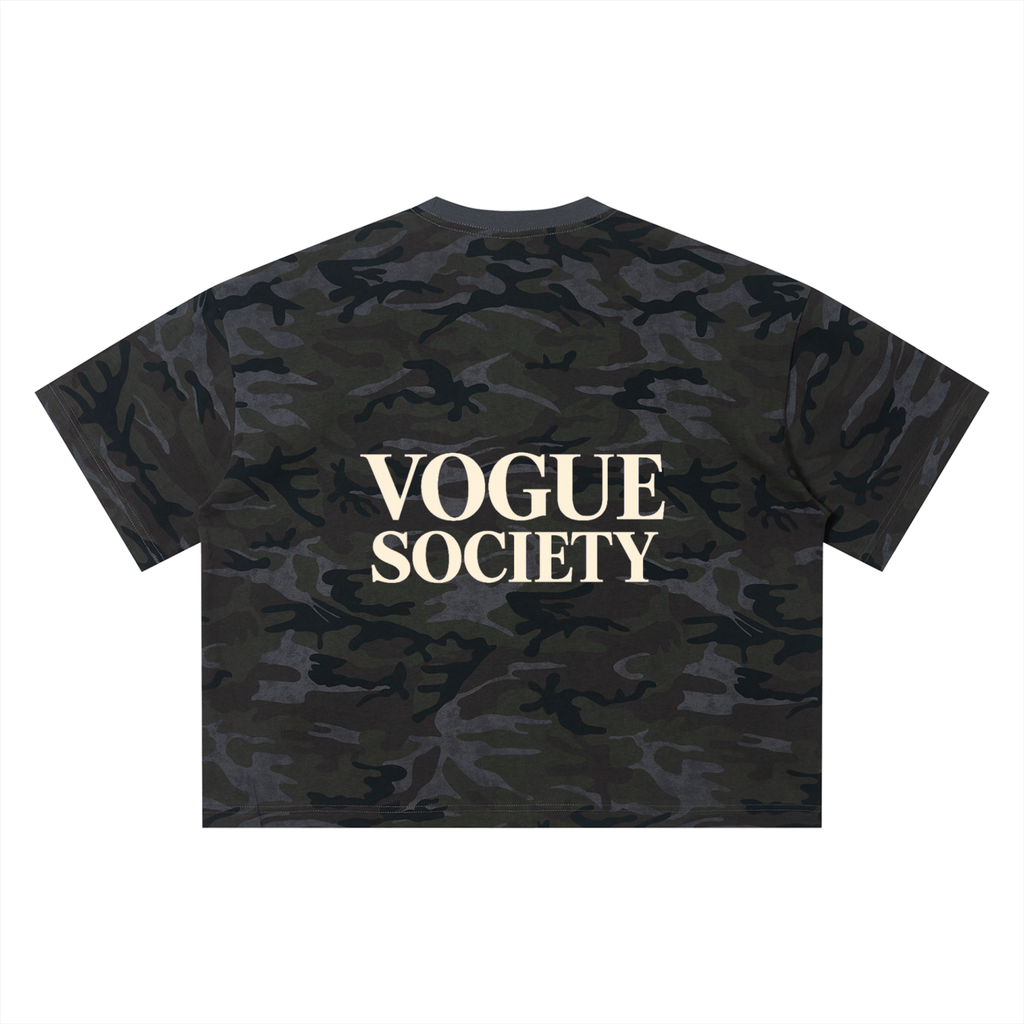 Unisex Camo Boxy T-Shirt