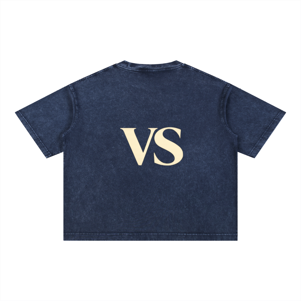 Mineral Wash Boxy Cotton T-Shirt