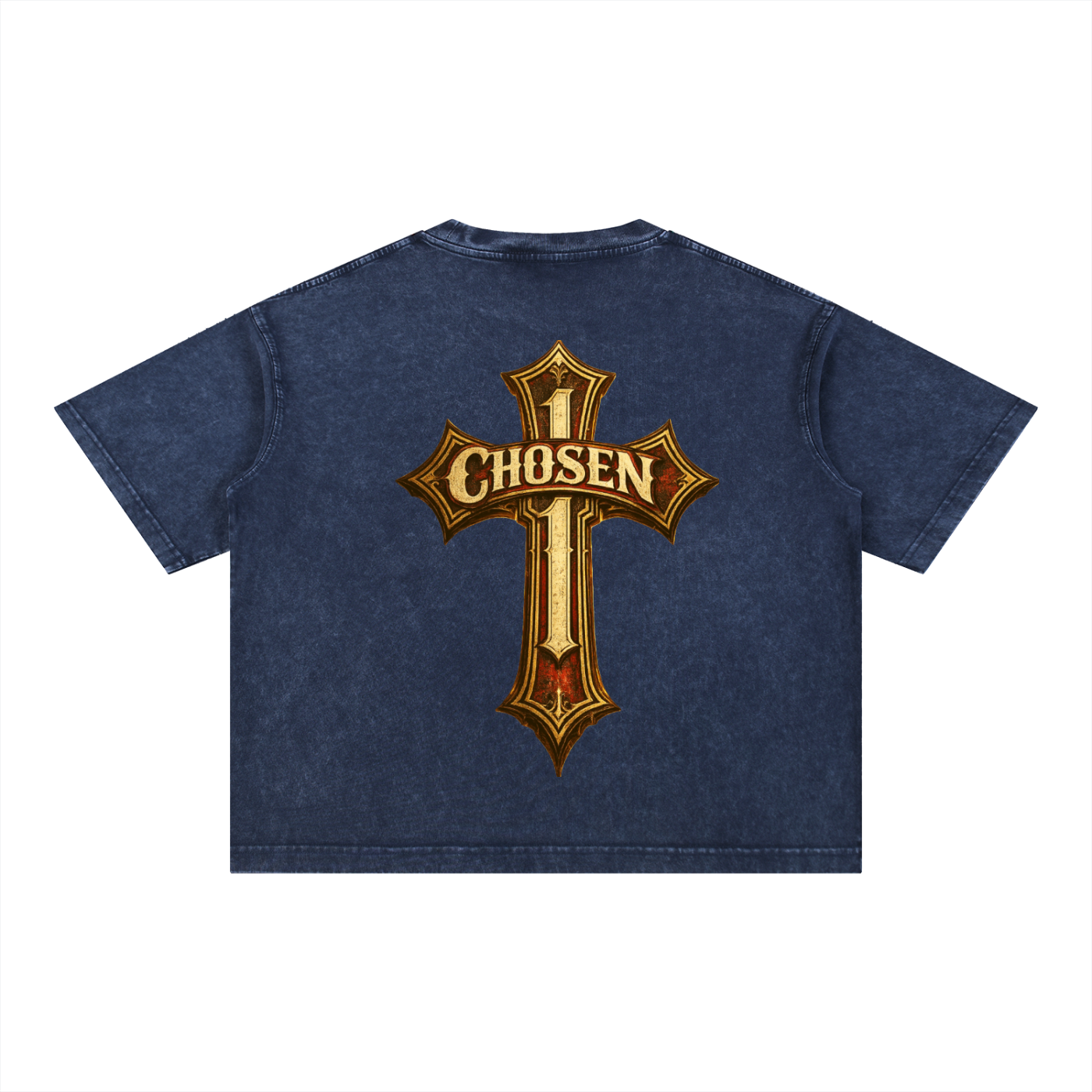 Mineral Wash Boxy Cotton T-Shirt